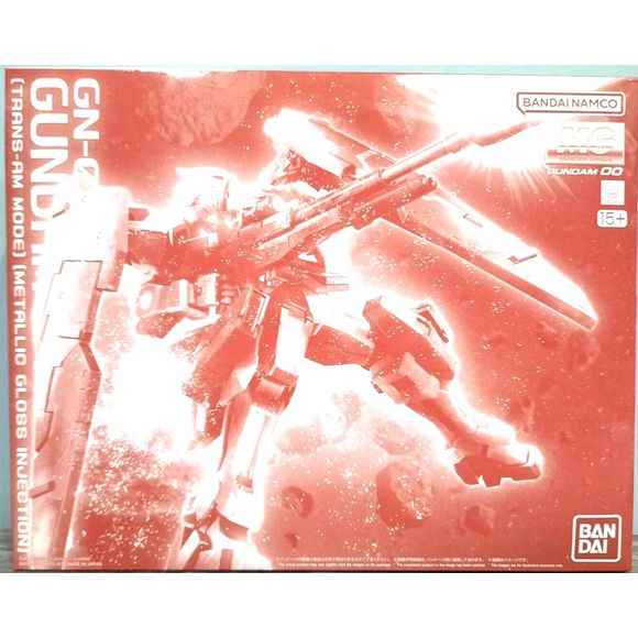 The Gundam Dynames from "Mobile Suit Gundam 00" joins the MG lineup! The GN sniper rifle includes a special stand that allows the Dynames to take aim from a lying position like a real sniper. Thanks to a special head gimmick and leg joint structure, you can realistically reproduce this pose this ease, too! Other gimmicks include opening and closing missile hatches on the waist and knees, and GN thrusters! Foil and regular stickers are included.