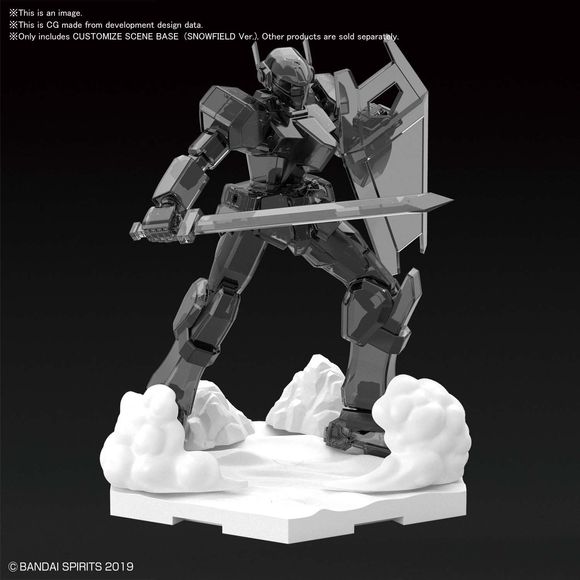 Bandai Spirits 30MM 30 Minute Missions Customize Scene Base Snowfield Ver. Model Kit | Galactic Toys & Collectibles