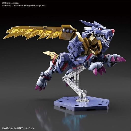 Bandai Spirits Digimon Metal Garurumon Amplified Figure-Rise Model Kit