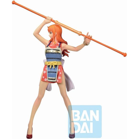 Bandai One Piece Ichibansho Nami (Vol.100 Anniversary) Figure | Galactic Toys & Collectibles