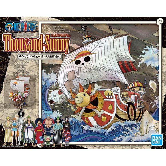 Bandai Hobby One Piece Thousand Sunny Ship Wano Country Ver. Plastic Model Kit | Galactic Toys & Collectibles