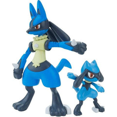 Bandai Hobby Pokemon Plamo Riolu & Lucario Figure Model Kit