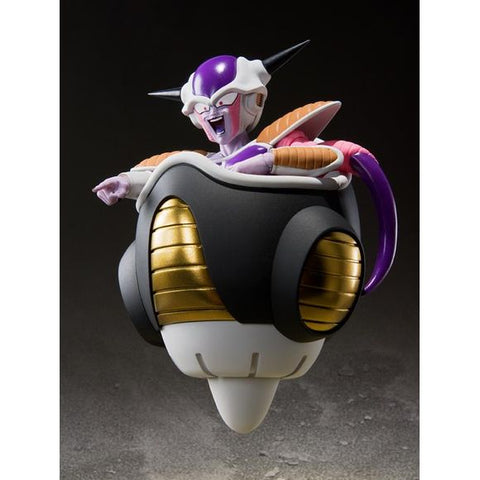 Bandai Spirits S.H. Figuarts Dragon Ball Z Frieza First Form & Pod Set Action Figure | Galactic Toys & Collectibles