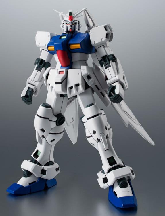 The RX-78GP03S Gundam GP0S3, core unit of the Dendrobium system, is ready to launch! RX-78GP03S Gundam GP03S joins THE ROBOT SPIRITS ver. A.N.I.M.E.! The figure features a full array of weapons, including a beam saber, bazooka and shield.