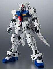 The RX-78GP03S Gundam GP0S3, core unit of the Dendrobium system, is ready to launch! RX-78GP03S Gundam GP03S joins THE ROBOT SPIRITS ver. A.N.I.M.E.! The figure features a full array of weapons, including a beam saber, bazooka and shield.