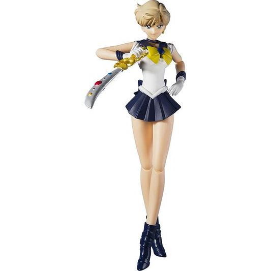 Bandai Spirits S.H. Figuarts Pretty Guardian Sailor Moon Sailor Uranus Action Figure | Galactic Toys & Collectibles