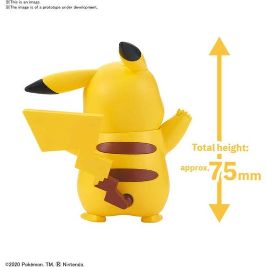 Bandai Spirits Pokemon Pikachu Quick Model Kit | Galactic Toys & Collectibles