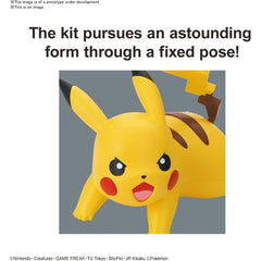 Bandai Spirits Pokemon Pikachu Battle Pose Quick Model Kit | Galactic Toys & Collectibles