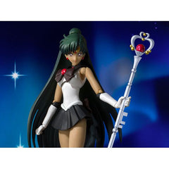 Bandai Spirits S.H. Figuarts Pretty Guardian Sailor Moon Sailor Pluto Animation Color Action Figure