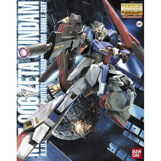 Bandai Gundam MSZ-006 Zeta Ver. 2.0 MG 1/100 Model Kit | Galactic Toys & Collectibles