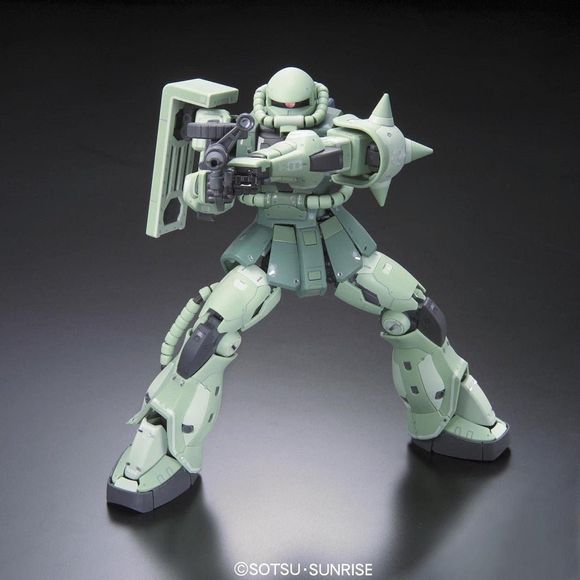 Bandai RG #04 Mobile Suit Gundam MS-06F Zaku II 1/144 Scale Model Kit | Galactic Toys & Collectibles