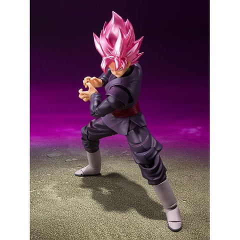 Bandai Spirits S.H. Figuarts Dragon Ball Super Goku Black Super Saiyan Rose Action Figure | Galactic Toys & Collectibles