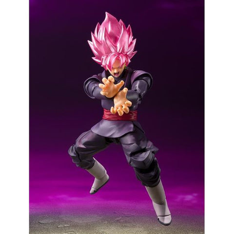 Bandai Spirits S.H. Figuarts Dragon Ball Super Goku Black Super Saiyan Rose Action Figure | Galactic Toys & Collectibles