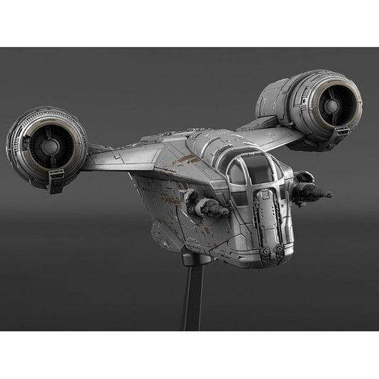 Bandai Spirits Star Wars The Mandalorian Razor Crest Silver Coating Ver. Vehicle Model Kit | Galactic Toys & Collectibles