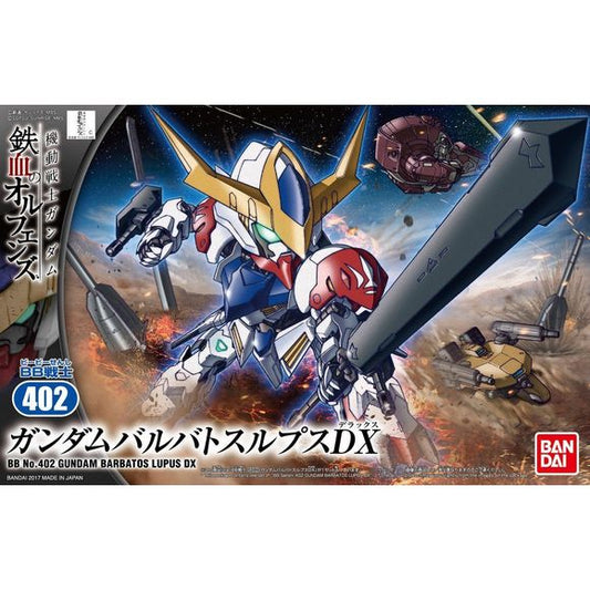 Bandai Hobby Gundam Iron-Blooded Orphans IBO BB402 Barbatos Lupus DX SD Model Kit | Galactic Toys & Collectibles