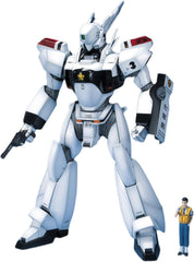 Bring the iconic police Labor from Mobile Police Patlabor to your collection with the AV-98 Ingram Unit 3 Master Grade Model Kit from Bandai Hobby! Used by the Tokyo Metropolitan Police Special Vehicles Section 2, Unit 3 features the Ingram's distinctive white-and-black police styling with its recognizable No. 3 markings.

This detailed 1/35 scale MG kit recreates the mechanical design of the Ingram with articulated joints, detailed armor and flexible joint coverings for an authentic appearance. Equip Unit