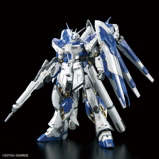 Bandai Gundam Base Limited Hi-v Hi-Nu Gundam Titanium Finish RG 1/144 Model kit