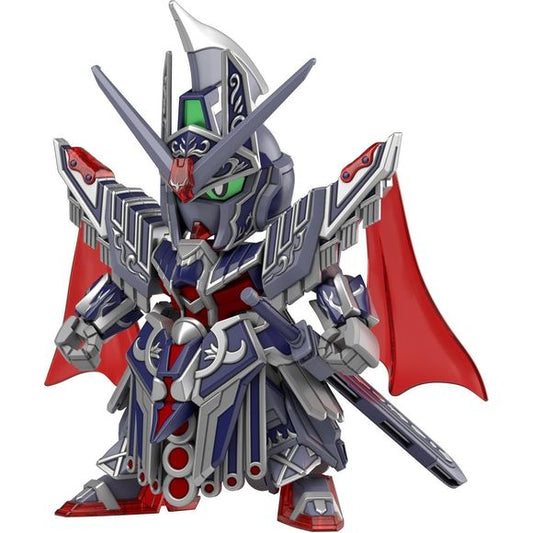 The Regina World King Caesar Legend Gundam from "SD Gundam World Heroes" gets a new model kit from Bandai! Loaded with dignity and power, he comes with a wealth of weapons such as swords, and clear parts too. The backpack can be transformed into a crimson lion! A clear mask and facial expression hand are also included.