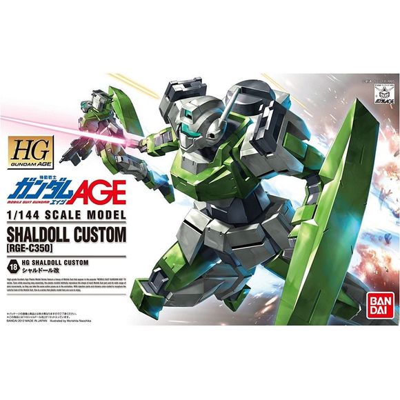 Bandai Gundam Age RGE-C350 Shaldoll Custom HG 1/144 Model Kit | Galactic Toys & Collectibles