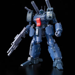 The new addition to the RE 1/100 line is here! He includes a newly-molded beam rifle, beam gun, shoulder-mounted cannons, and 170mm cannon (which can be equipped on other 1/100 Unicorn kits).