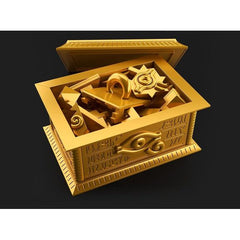 Bandai Yu-Gi-Oh! Duel Monsters UltimaGear Millennium Puzzle Gold Sarcophagus Storage Box Model Kit