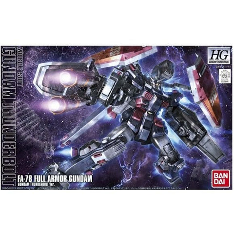 Bandai Gundam Full Armor Gundam (Gundam Thunderbolt Ver.) Anime Ver. HG 1/144 Scale Model Kit | Galactic Toys & Collectibles