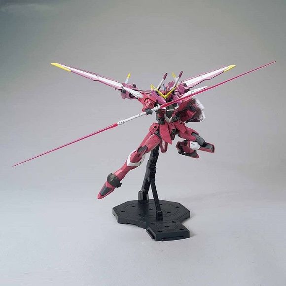 Bandai Hobby Gundam SEED Justice Gundam MG 1/100 Scale Model Kit | Galactic Toys & Collectibles