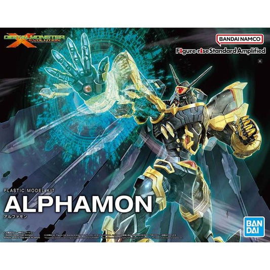 Bandai Figure-rise Digimon Standard Amplified Alphamon Figure Model Kit | Galactic Toys & Collectibles