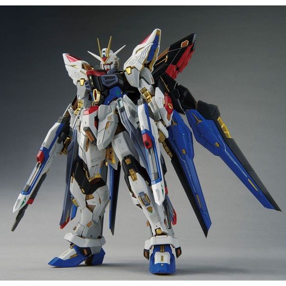 Bandai Hobby Gundam Seed Destiny Strike Freedom MGEX 1/100 Model Kit | Galactic Toys & Collectibles