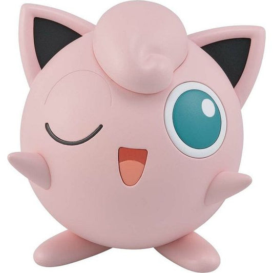 Bandai Hobby Pokemon PLAMO Collection Quick!! 09 Jigglypuff Plastic Model Kit | Galactic Toys & Collectibles