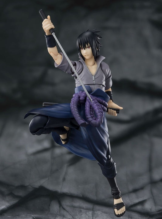 Bandai Spirits S.H. Figuarts Sasuke Uchiha (He Who Bears All Hatred) Action Figure