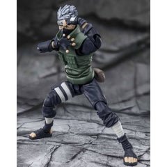 Bandai Naruto Shippuden S.H.Figuarts Kakashi Hatake Famed Sharingan Hero Action Figure | Galactic Toys & Collectibles