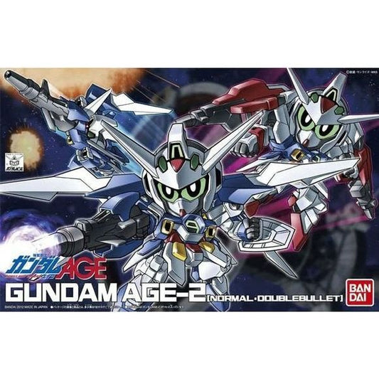 Bandai BB #371 Gundam Age-2 Normal & Double Bullet SD Model Kit | Galactic Toys & Collectibles