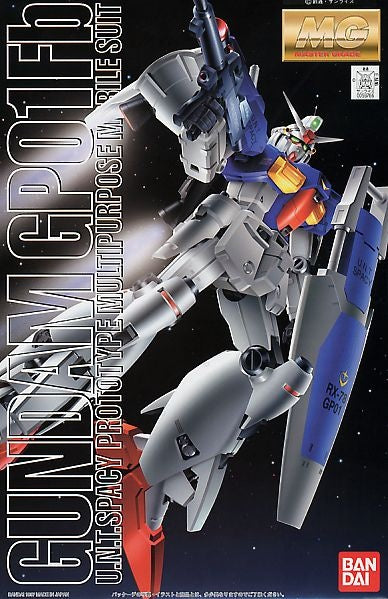 The MG GP01 "Full Burner" fully lives up to the billing of Bandai's superb series of "Master Grade" kits. A dozen or so runners of parts plus poly-caps combine to form a fully-posable and exquisitely-detailed model of the refurbished main mecha from Gundam 0083. Besides the standard beam saber, shield and rifle accessories, the "Core Fighter" and "Core Block Thruster" pulls out of the middle of the model and transforms into a jet fighter-type vehicle. Like other MG kits, inner mechanical details and opening