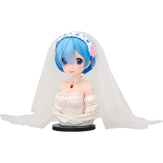 Bandai Re:Zero Starting Life in Another World Ichibansho Dreaming Future Story Rem (Wedding Ver.) Figure | Galactic Toys & Collectibles