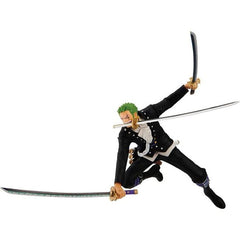 Bandai Spirits Ichibansho is proud to announce their newest release Roronoa Zoro (Film Red -MORE BEAT-)! In the upcoming movie, "One Piece Film Red" we see the Straw Hats in brand new poses and ready for action! Zoro stands at approximately 4.3" and is crafted to look like just from the series. Be sure to collect and enhance your display of other Ichibansho figures!