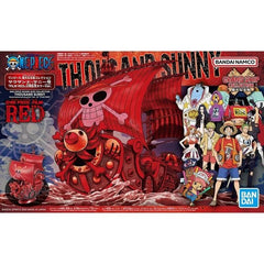Bandai One Piece Grand Ship Collection Thousand Sunny FILM RED Commemorative Color Ver. Model Kit | Galactic Toys & Collectibles