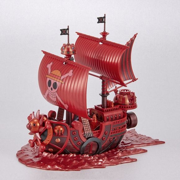 Bandai One Piece Grand Ship Collection Thousand Sunny FILM RED Commemorative Color Ver. Model Kit | Galactic Toys & Collectibles