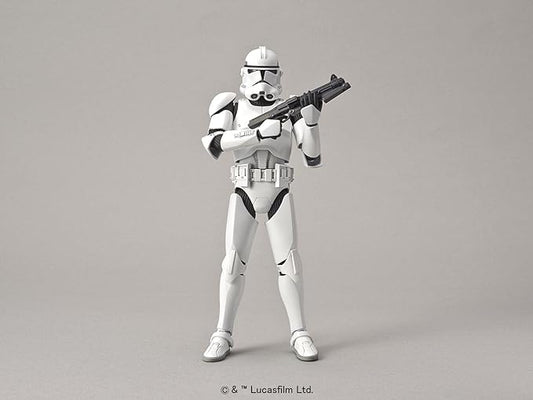 Bandai Hobby Star Wars Clone Trooper 1/12 Scale Action Figure Model Kit