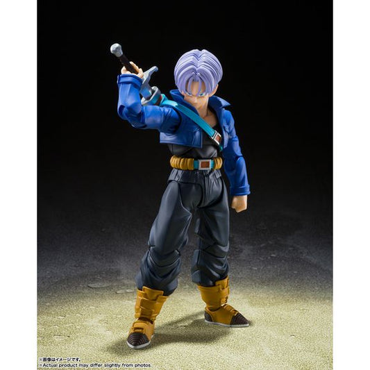 Bandai Dragon Ball Z S.H.Figuarts The Boy from the Future Super Saiyan Trunks Action Figure | Galactic Toys & Collectibles