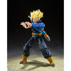 Bandai Dragon Ball Z S.H.Figuarts The Boy from the Future Super Saiyan Trunks Action Figure