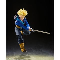 Bandai Dragon Ball Z S.H.Figuarts The Boy from the Future Super Saiyan Trunks Action Figure