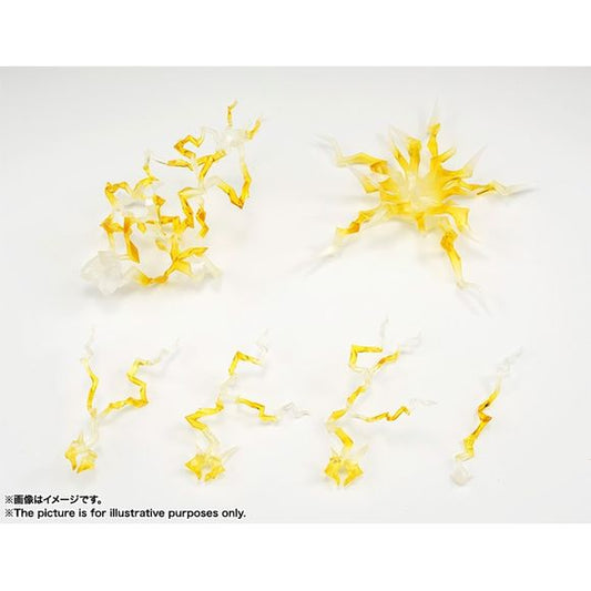 Bandai Tamshii Nations Tamashii Effect Thunder Yellow Ver. for S.H.Figuarts