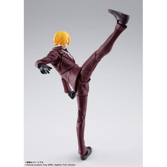 Bandai S.H.Figuarts One Piece -The Raid on Onigashima - Sanji Action Figure | Galactic Toys & Collectibles