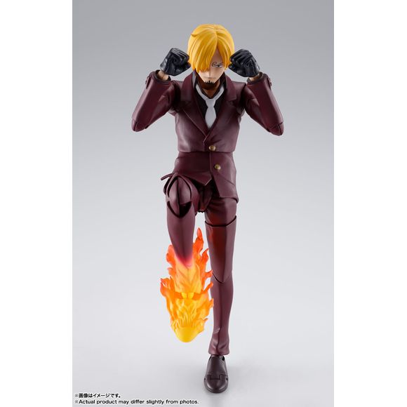(PRE-ORDER: December 2023) Bandai S.H.Figuarts One Piece -The Raid on Onigashima - Sanji Action Figure | Galactic Toys & Collectibles