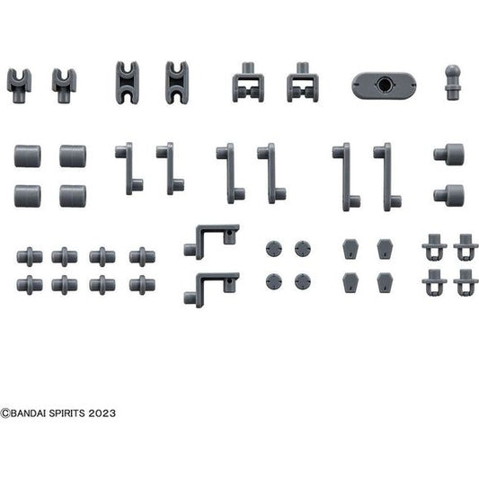 BANDAI SPIRITS is a new brand of official material parts.
The "Chain Parts/Multi-Joints" is the customer material series that is perfect for 1/144 scale models that can easily be used by customizing beginners.
■ Comes with 2 types of chain parts made of metal and plastic.
■ Includes runners with 0.1 inch (3 mm) joints, C-type joints, detail cover parts, etc.
■ When combined with the included chain connection parts and joint parts, you can easily customize the decoration of the body or weapon.
■ Includes 4 o