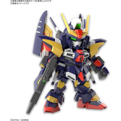 From the "SD Gundam G Generation" series, Tornado Gundam joins the SD Gundam Cross Silhouette lineup!

- The gatling gun on the arm can be recreated in normal/deployed state by attaching/detaching parts.
-  Beam saber can be connected.
- Two types of frames, CS and SD, are included!
- The frame is selectable and you can enjoy the proportions you like.
- Each part of the binder on the back is movable.
- Comes with a variety of weapons such as a beam rifle and replacement wrists.

[Accessories]
- Hand parts x