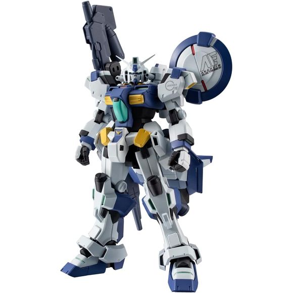 As seen in "Mobile Suit Gundam 0083: Phantom Bullets," the prequel to "Mobile Suit Gundam 0083," the Gundam Prototype 0 Blossom joins the "Robot Damashii Ver. A.N.I.M.E." action-figure lineup from Bandai! This figure accurately reproduces the Blossom's distinctive proportions, and has a wide range of motion and lots of equipment. It's equipped with a long-range beam rifle, a beam gun that doubles as a beam saber, and a radome (MPIWS). Its various equipment can be removed if you prefer. The long-range beam r
