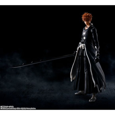 (PRE-ORDER: September 2023) Bandai S.H.Figuarts Bleach: Thousand-Year Blood War Ichigo Kurosaki Bankai Mode Action Figure | Galactic Toys & Collectibles