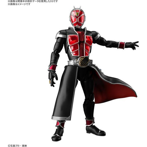 Bandai Hobby Kamen Rider Figure-rise Standard Kamen Rider Wizard Flame Style Model Kit | Galactic Toys & Collectibles